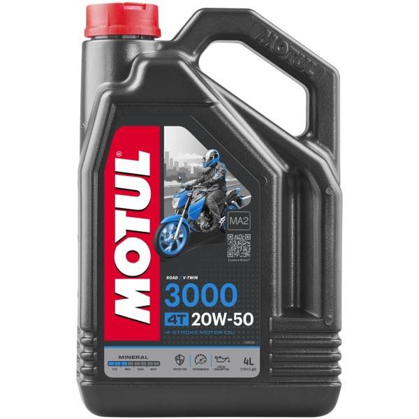 Ulei Motor Motul 3000 4T 20W-50 4L 107319